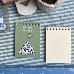 Messy note pocket diarys