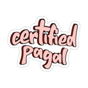 Certified pagal sticker