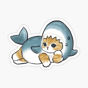 Cat sticker